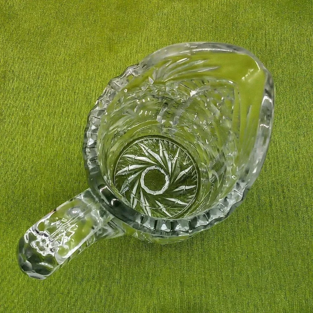Antique US Glass Comet In The Stars EAPG Crystal Pitcher